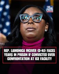 Rep. LaMonica McIver (D-NJ) was hit with a federal indictment for allegedly  obstructing Homeland Security agents during the May 9 incident outside a  Newark immigration detention facility in a move her attorneys