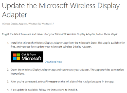 Microsoft Wireless Display Adapter Settings App For Windows 8.1 |  Windowsobserver.Com
