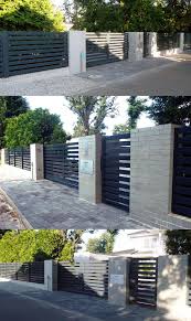 Kolor Grafit Ral7016 Slupek Aluminiowy I Klinkierowy Podmurowka Klinkierowa Wysokosc Ogrodzenia 1800 Mm Wysokosc Przesla Zaun Garten Tor Design Vorgarten Zaun