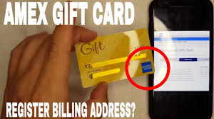 Check spelling or type a new query. How To Register Billing Address On American Express Amex Gift Card Youtube