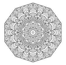 Take a deep breath and relax with these free mandala coloring pages just for the adults. Advanced Mandala Coloring Pages Printable Coloring Home