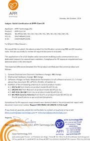 It is your first chance to communicate directly to the employer. Bsapc2u01 Handsfree Communication Kit Cover Letter Cover Letter Appi Technology Sas