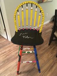 Personalized Teacher Stool Teacher Stools Teacher Chairs Painted Teacher Chair