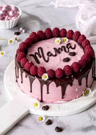 Recette Gateau Mousse Framboise Au Chocolat Et Lettrage Pour La Cuisson De La Fete Des Meres Drip Cakes Chocolate Cake Recipe Cake