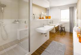 Modernes Badezimmer Design Mit Fliesen In Holzoptik Ideen Einrichtung Einfamilienhaus Lichthaus 121 Klinker Von Town Country Ha Massivhaus Lichthaus Haus
