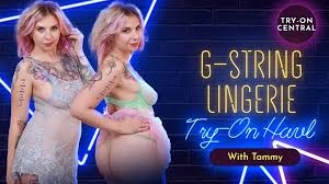 Tammy | Thong Lingerie Try On Haul | Lace & Sheer Lingerie! | Nude Youtube  Video | nudeyt.com