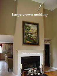 This is my favorite way to return a crown molding. How To Build Fireplace Mantel 103 For 333 08 The Joy Of Moldings