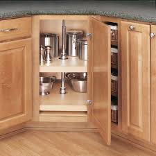 Rev A Shelf 31 Inch Diameter D Shape Wood Classic 2 Shelf Independently Rotating Corner Lazy Susan Set Natural 4wls272 31 52 Kitchen Cabinet Storage Discount Interior Doors Kitchen Remodel