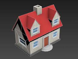 Wie man ein dach in sweet home 3d macht. So Erstellen Sie Ein Mini 3d Haus In 3d Studio Max Design Illustration Website Entwicklung Computerspiele Und Mobile Anwendungen
