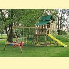 Busy basecamp swing set packages. Adventurer Swing Set Fort Kits Plans 5ft 7ft High Deck Playset Outdoor Swing Set Plans Backyard Playground