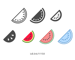 Free Flat Watermelon Icon Of Two Tone Available For Download In Png Svg And As A Font Icons Graphicdesign Screen Printing Designs Watermelon Tattoo Icon