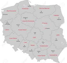 Poland town maps, road map and tourist map, with michelin hotels, tourist sites and restaurants for poland Map Of Administrative Divisions Of Poland With Capital Cities Royalty Free Cliparts Vectors And Stock Illustration Image 21796037