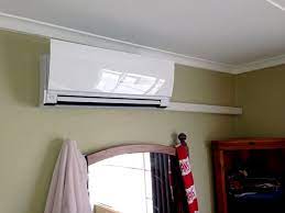 I have seen them on outside walls only. How To Install A Split System On Internal Wall In Homes Get An Online Quote Currentforce