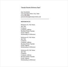 Many potential employers ask for a list of references in a job application or at the end of a job interview. Reference Format For Job Resume Format