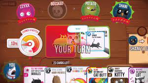 These two kitty cuties will join you for class, and leave when the final bell rings. Exploding Kittens Online Multiplayer Youtube