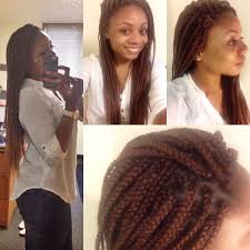 Multicolor Black And Blonde Knotless Braids Style Box Braids Color 30 This Is My Favorite Style That I Ve Gotten So Far Matches My Hair C Colored Braids Peinados Hair Styles African Braids Hairstyles