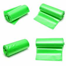 Bio Degradable Green Garbage Bag Size: 29" X 39" (10 bags)