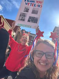 All of the employees of Amedisys Knoxville want to give our appreciation to  those who have served. Thank you for your service and sacrifice. Today we  honored the veterans within our community