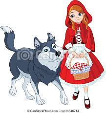 Browse 348 little red riding hood wolf stock photos and images available, or search for animal characters or big bad wolf to find more great stock photos and pictures. Little Red Riding Hood And Wolf Little Red Riding Hood Meeting A Wolf Canstock