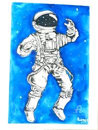 L'agence spatiale européenne recrute, voici tout ce que vous devez savoir pour devenir astronaute. Astronaute Drawing By Mzelle Cecca Artwork Artmajeur