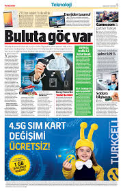 Bugunku Yenisafak Teknoloji Sayfamizin Manseti Buluta Goc Var Http Www Yenisafak Com Gundem Buluta Goc Var 2348838 Teknoloji