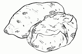 Barney dancing coloring pages for kids. Pictures Of Potatoes Coloring Home