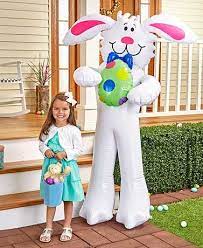 Find the best variety of chic easter egg decorations, fun easter bunny decor, and festive easter door decorations here. Giant Inflatable Easter Bunny Easter Diy Easter Photos Easter Bunny