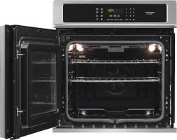 Press and hold the clear/off button on the oven until you hear a beep and the word off disappears from the display. Frigidaire Gallery 27 Single Electric Wall Oven Stainless Steel Fgew276spf