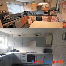 These before and after pictures of our client's cabinets illustrate the transformative power of arteriors' kitchen cabinet painting. How To Paint Your Kitchen Cupboards