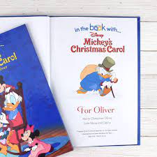 Check spelling or type a new query. Personalised Disney Mickey S Christmas Carol Story Book Signature Gifts
