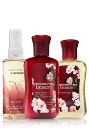 Japanese Cherry Blossom Mini Bundle Signature Collection Bath Body Works My Favorite Bath And Body Works Bath And Body Body Works
