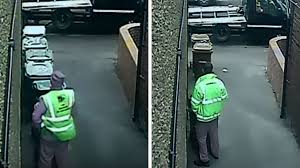 Binmen Caught Urinating On Wheelie Bins In Wakefield Bbc News