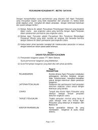 D a m a i 9 terkadang kita. Format Perjanjian Keagenan Id