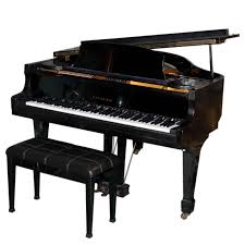 Black Baby Grand Piano Used Lot 153 Stegler Baby Grand Piano Akiba Antiques Piano Baby Grand Pianos Art Case