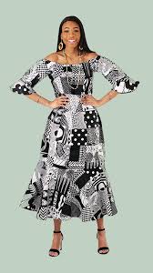 Black And White African Print Skirt Black White Patchwork Dress African Inspired Fashion African Print Skirt African Fashion