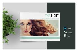 Download Psd Photo Album Template In Brochure Templates On Yellow Images Creative Store PSD Mockup Templates