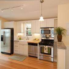 One wall kitchen designs often require us to get even more creative with our space to ensure that every culinary need is met in an arrangement that. Contemporary Kitchen Small Basement Apartments Small Basement Kitchen Small Apartment Kitchen