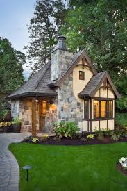 12 Surprising Granny Pod Ideas For The Backyard Tudor Granny Pod Allcreated Cottage House Designs Cottage House Plans Small Cottage Homes