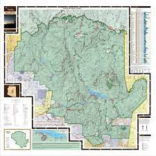 Tonto Basin Arizona Map Tonto National Forest Visitor Map - Us Forest Service R3 - Avenza Maps