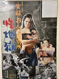 Yahoo!オークション - 古い映画ポスター 「実録おんな鑑別所 性地獄」...