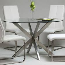 The Eritrea Round Dining Table With 48 640 Glass Round Dining Table Glass Dinning Table Round Glass Table