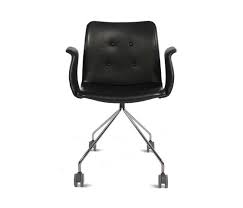 Primum Arm Chair Chrome Wheel Base By Bent Hansen Task Chairs Chair Armchair Black Wheels