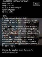 Pin By Amanda Wheeler On For The Casa Mosquito Trap Mosquito Trap Diy Homemade Mosquito Trap