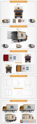 Delivery Truck Mockup 207359 Mockup Trucks Design