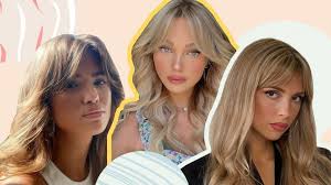 With the right hairstyle and cut, you can fake volume and bouncy fine hair spokespeople, otherwise known as celebs like dakota johnson, halle berry one easy way to add texture to fine hair is a shorter cut. 15 Best Curtain Bangs Styles To Try In 2021 All Things Hair Uk