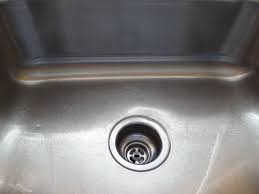 how to clean a stainless steel sink and