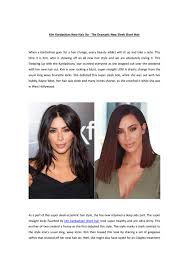 Kim kardashian adopted a hot spring beauty trend by wearing her hair super short as she partied with her sisters and kanye west. Kim Kardashian Short Hair Instylebeads By Instylebeads999 Issuu