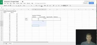 Boxplots With Google Sheets Monday 23rd Nov 2015 Studying Math Google Sheets Words
