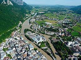 The austrian city of hallein was flooded. Hallein Austria Vakanties Wintersport
