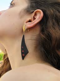 Ebony Earrings "vele"